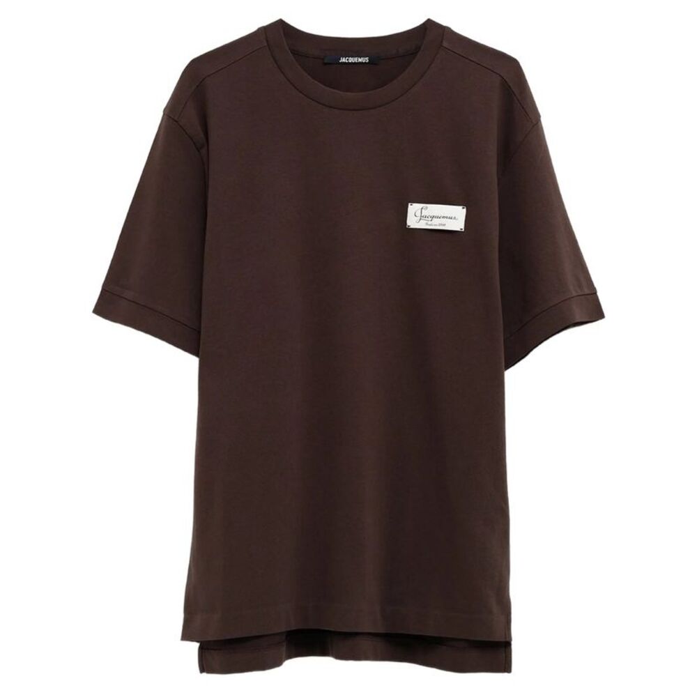 Jacquemus Men T-Shirt A Maniche Corte Corso